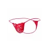 MOB Eroticwear String Dentelle LACE MoB Rouge